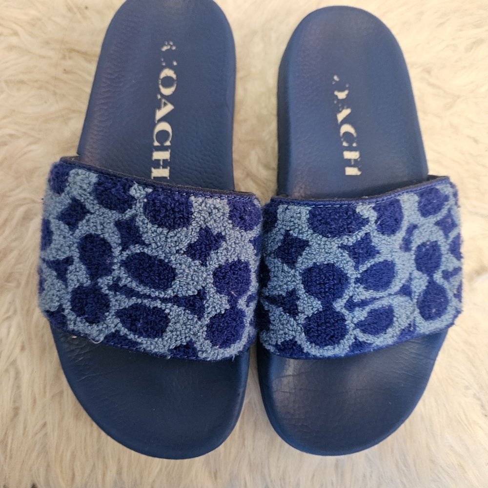 Coach Blue Uli Sport Sandals